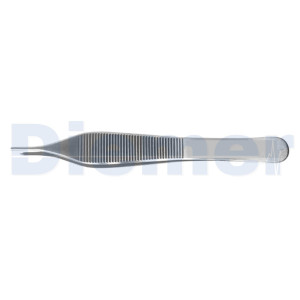 Pinza Esteril Adson Recta con Dientes 12cm